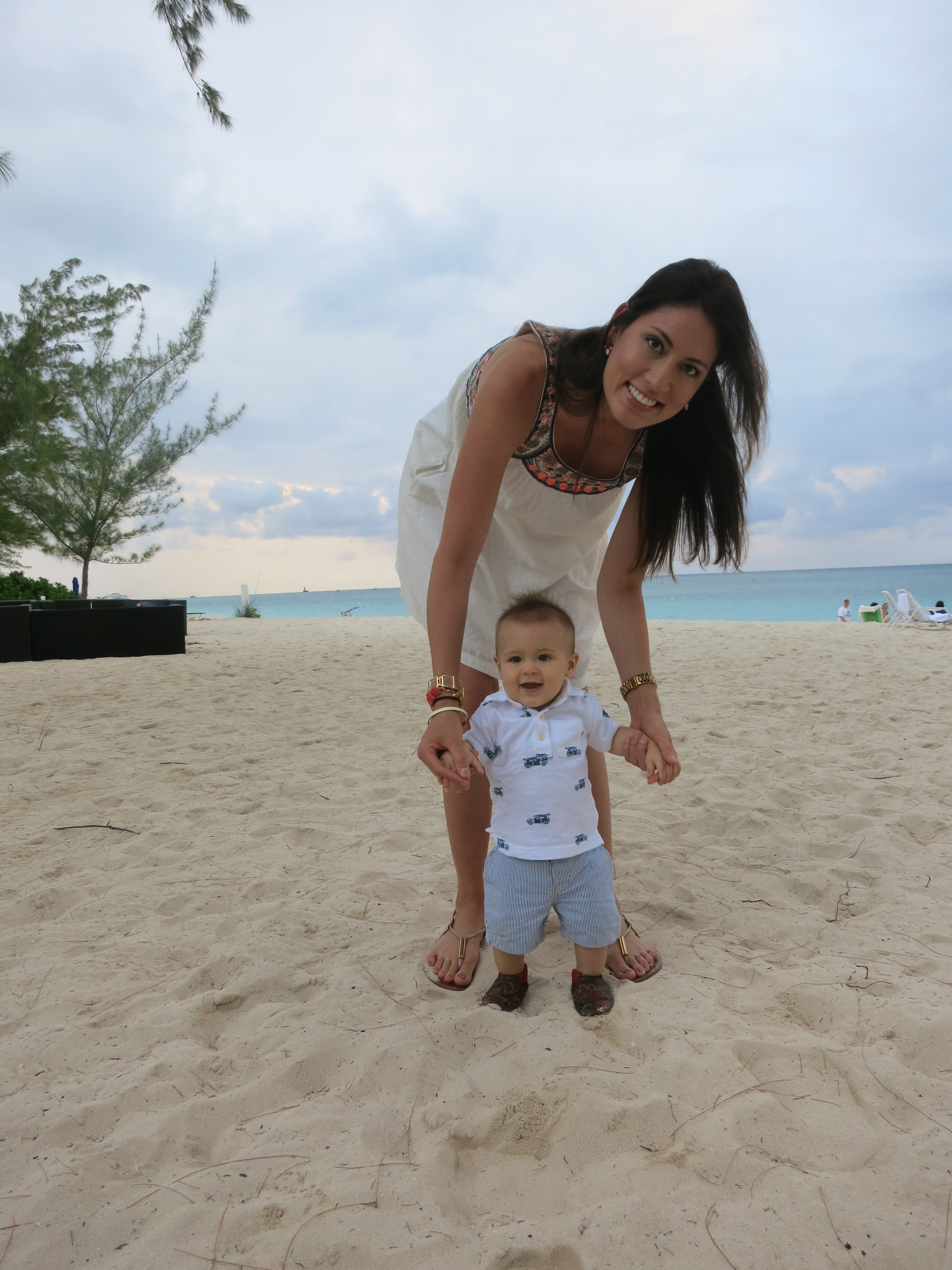 Grand Cayman Baby First Trip