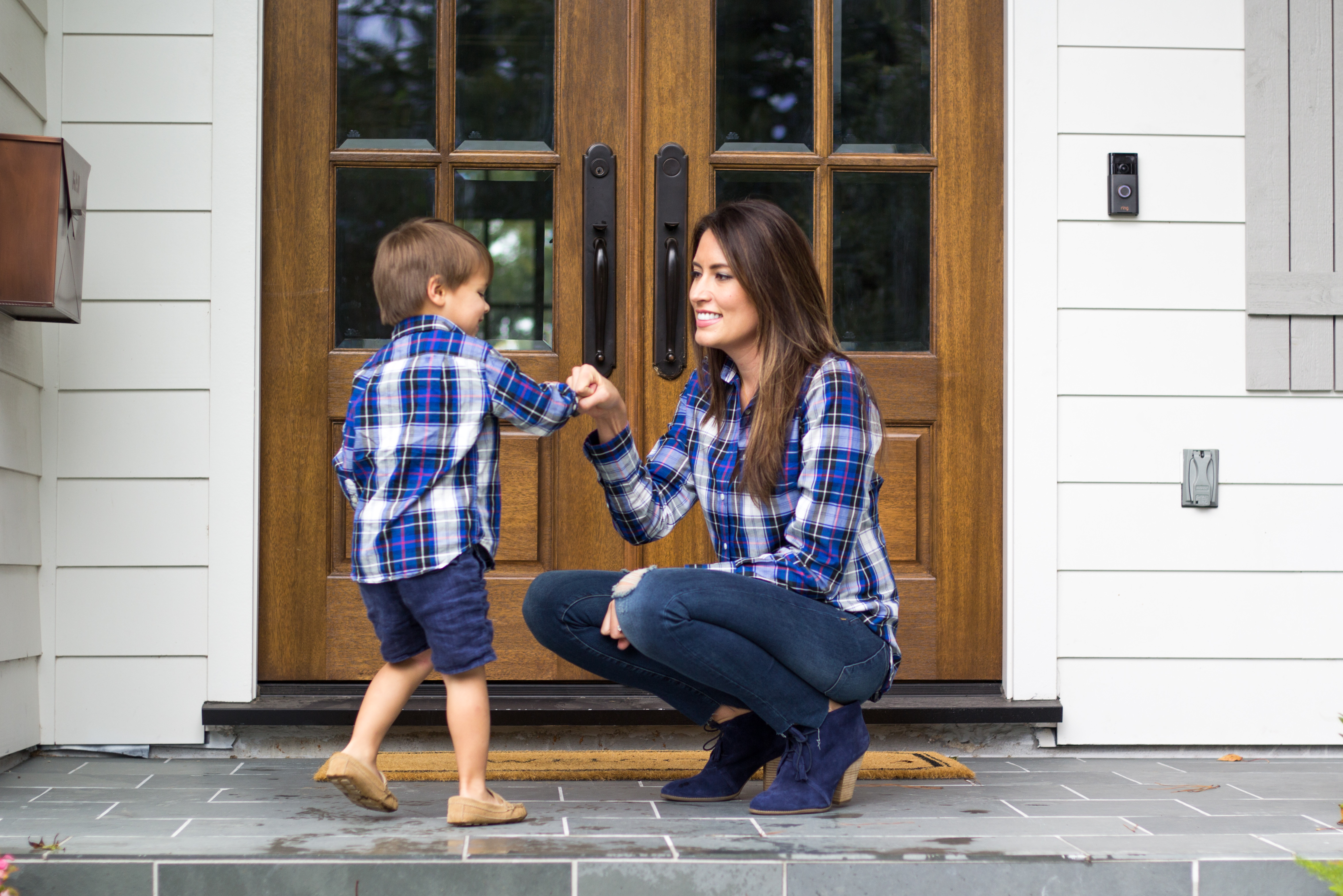 toddler fashion, mom and me, jcrew plaid