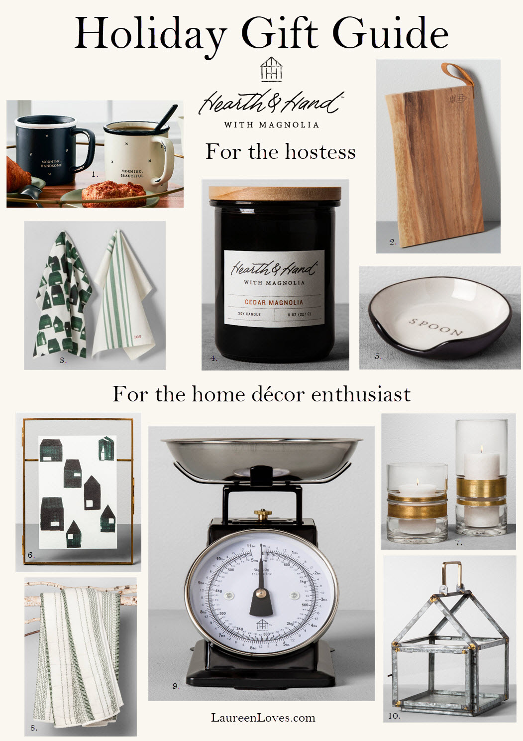 hostess gifts, holiday gift guide, home decor gifts, magnolia home, joanna gaines, target, hearth and hand