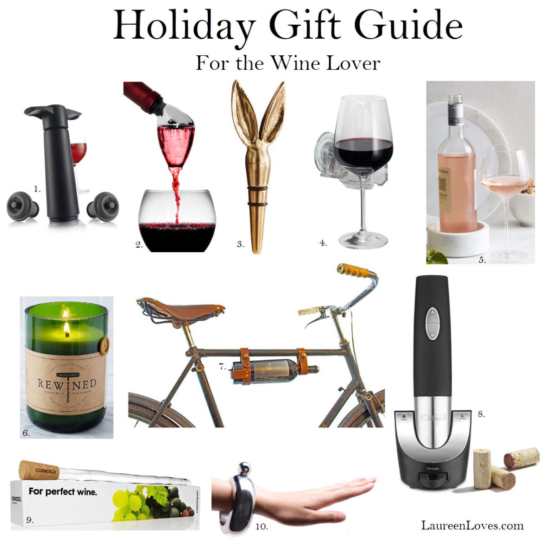 wine lovers, holiday gift guide