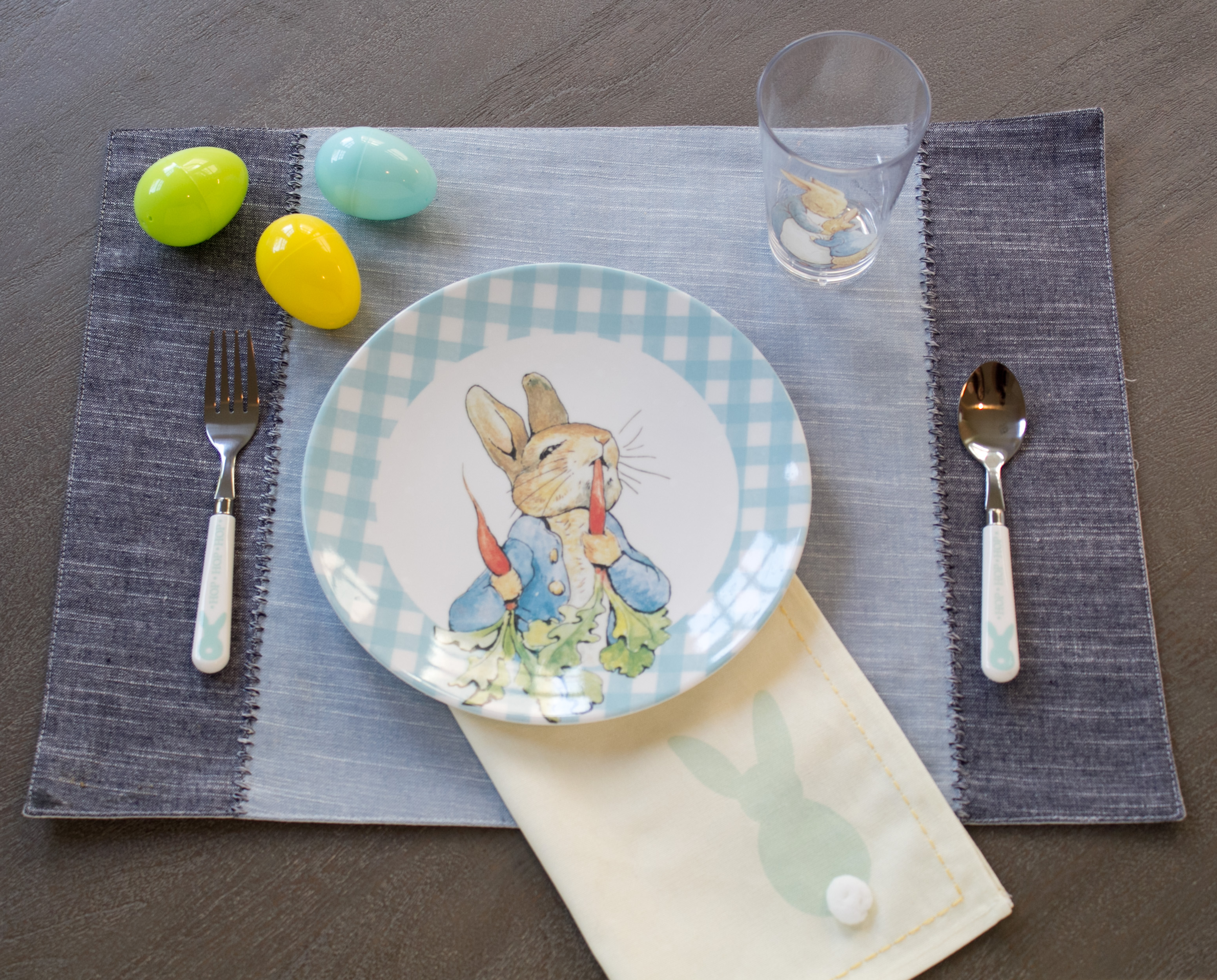 pottery barn kids easter table items