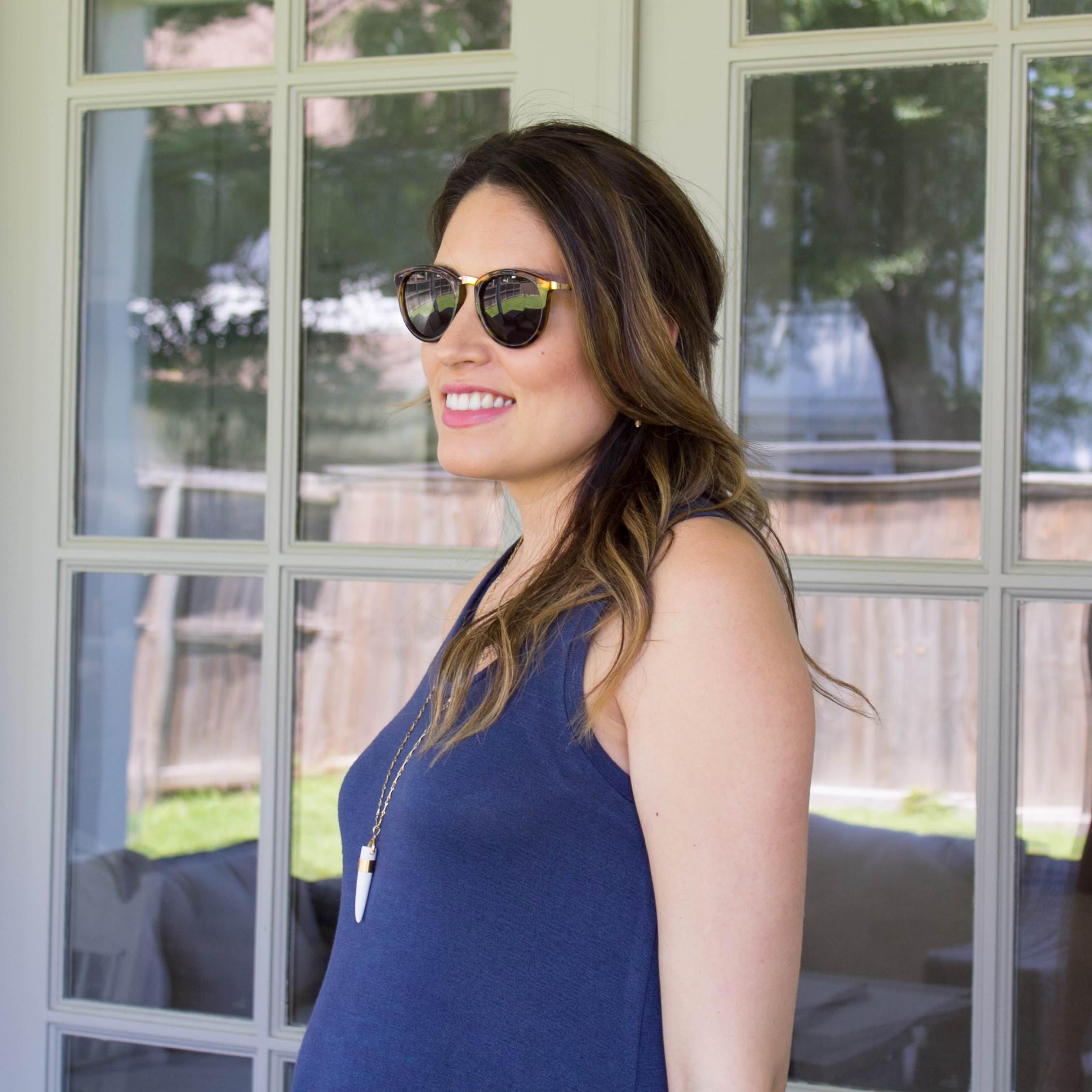 maternity style, casual tank dress, leith, nordstrom half yearly sale, bump friendly casual wear