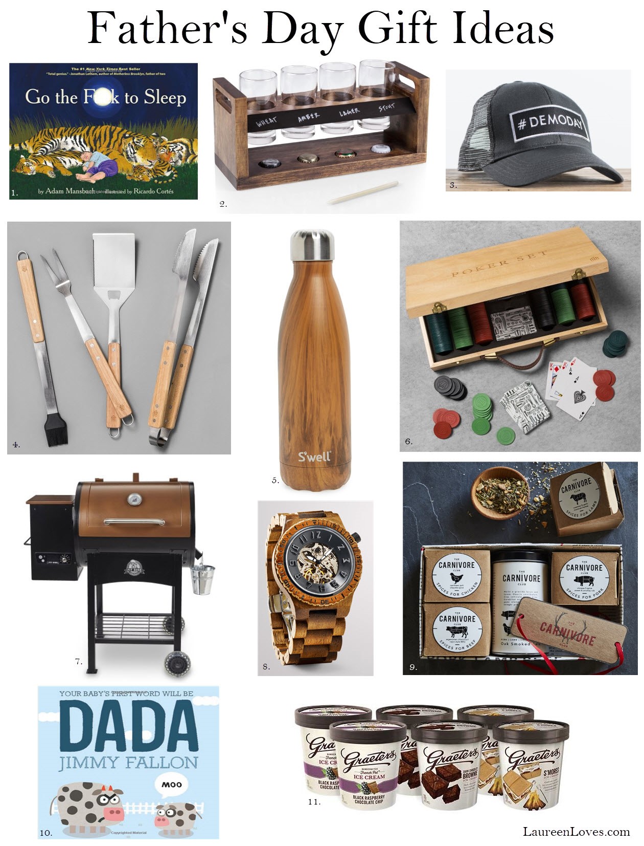 Gift Guide for Dads + Father's Day Recipe Ideas – Laureen Loves