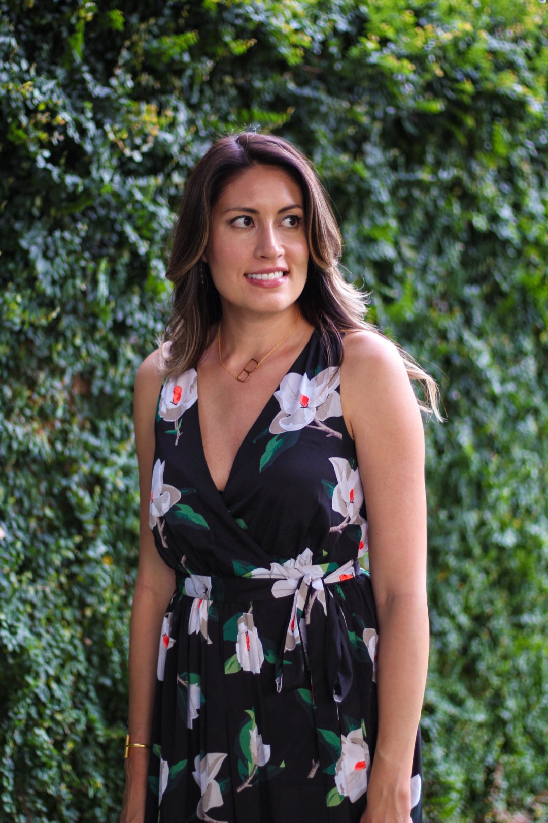 Floral midi dress + some great sales – Laureen Loves